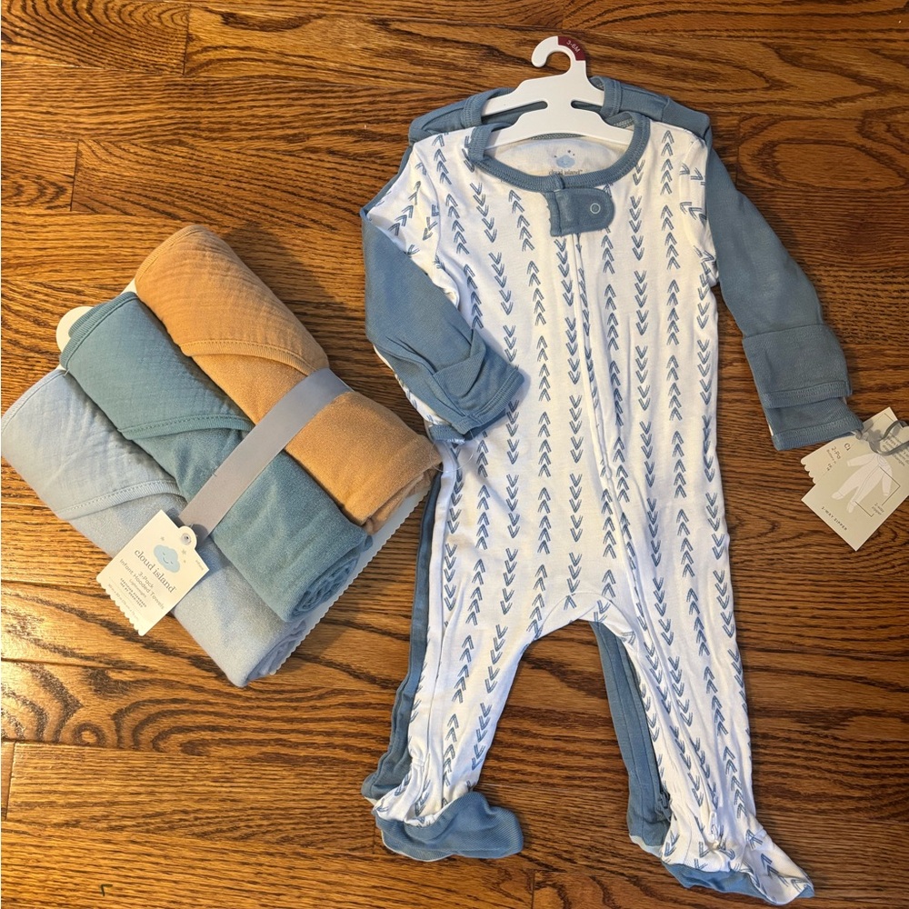 Cloud Island baby set- size 3-6 months new with tags
